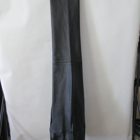 EXPRESS GENUINE LEATHER SIDE ZIP PANTS - Picture 7 of 7